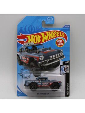 Hot Wheels Big-Air Bel Air Matte Gray New For 2020 Rod Squad 1/10 179/250